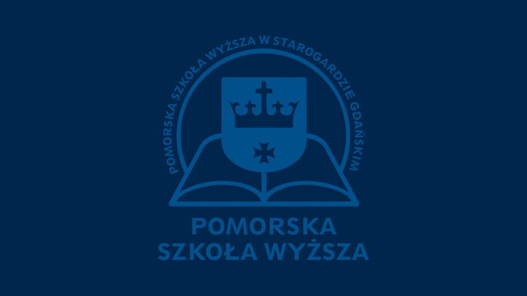 Logo PSW na Granatowym Tle